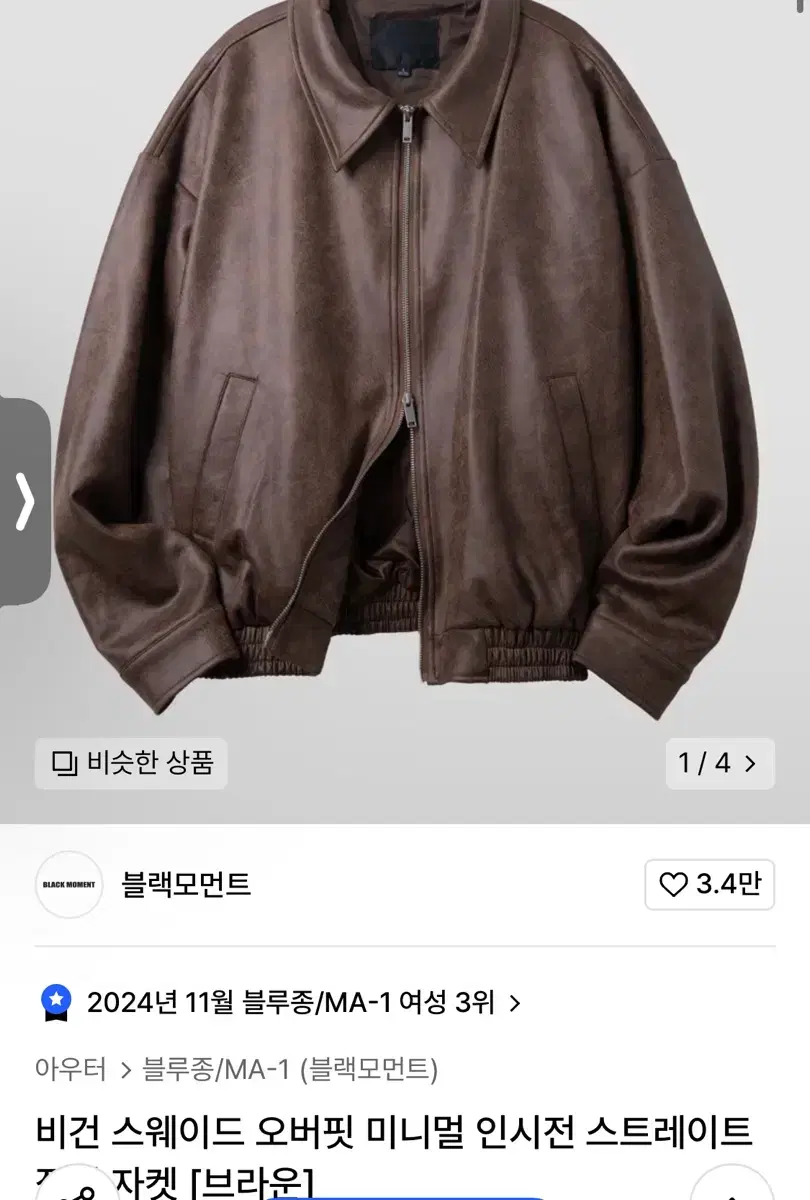 무신사 블루종